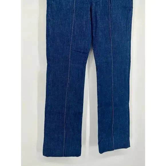 Frame Pintuck Denim Trouser Size 27 - Picture 5 of 10